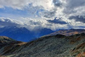 Uitzicht Steinkogel 2299m okt 2019